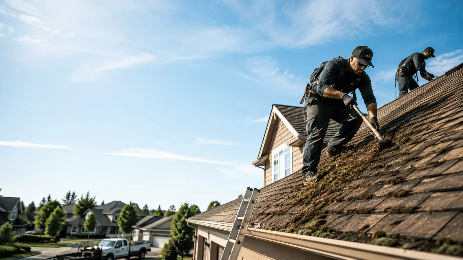 Roof Moss Removal in Due West, SC near me